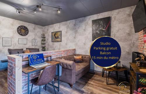 Cozy studio La Fabrique balcony & free parking - Foto 1