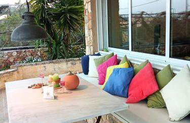 Spacious, Shiny, SeaView Villa, in Theologos - Foto 7