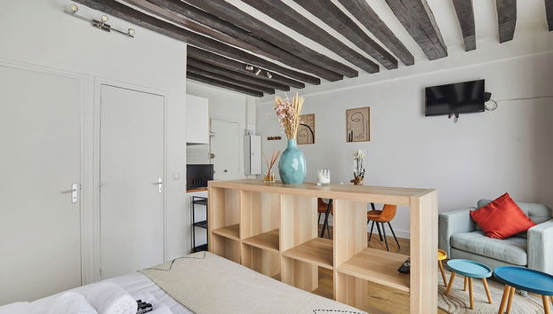 Charming Studio Center of Paris - Foto 4, Habitación