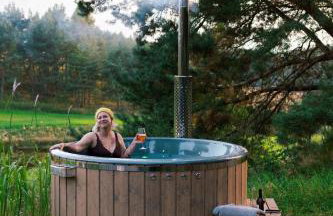 Domki na Kaszubach z banią jacuzzi - Gołubie - Sikorska Dolina III - Foto 2