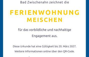 Ferienwohnung Meischen 4 Sterne DTV Klassifiziert - Foto 24