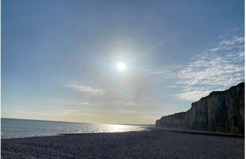 St Valery en Caux, apt vue mer et falaise: le bleu de lô - Foto 4