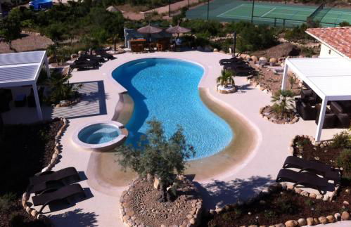 L'Hacienda Piscine chauffée à 28, spa, boulodrome et court de Tennis privés, 2 villas indépendantes - Foto 60