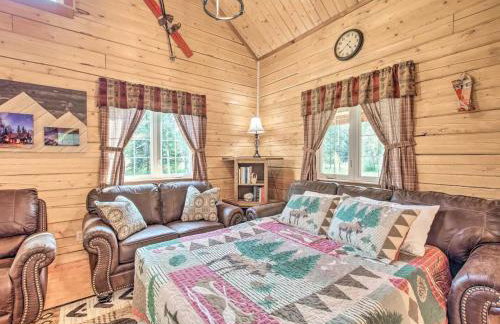 Northern Lights Log House w/ Sauna - Foto 28