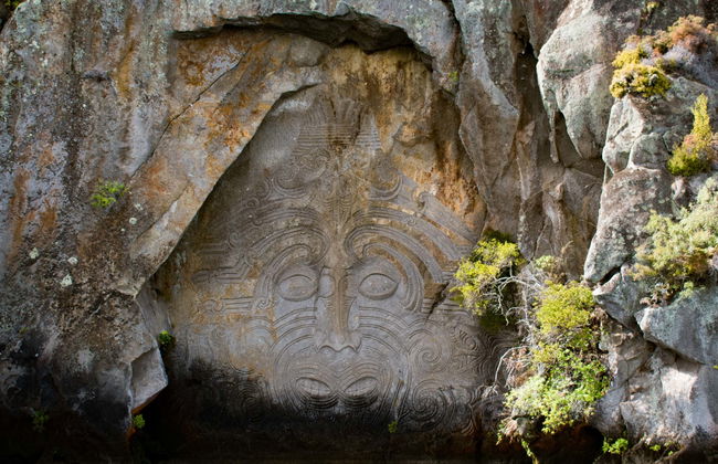 Māori Rock Carvings Sailing Tour - Photo 1