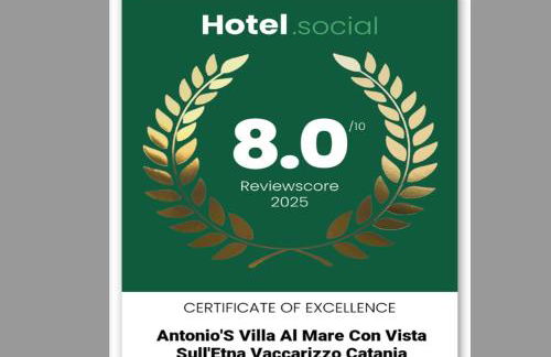 Antonio's villa al mare con vista sull'Etna Vaccarizzo Catania - Foto 10