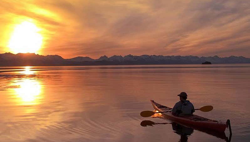 Tramonto sul Mediterraneo