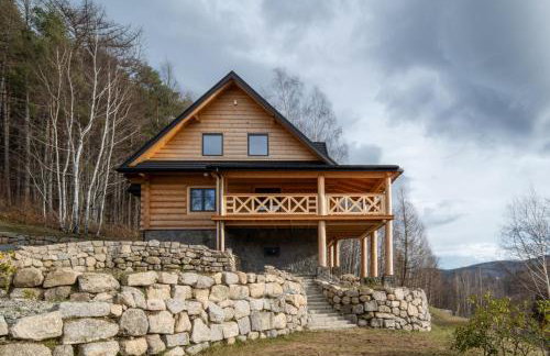 AleBale Przesieka luksusowy dom z bali z widokiem na Karkonosze - Foto 1