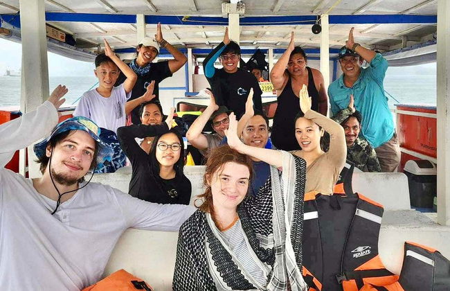 Nado con tiburones ballena en Puerto Princesa - Foto 5