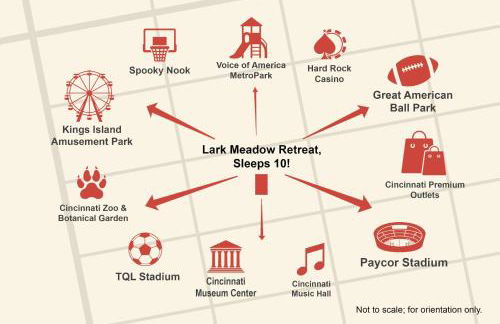 Lark Meadow Retreat Sleeps 10 - Foto 5