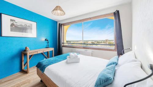 Bellevue, appartement T2, terrasse & parking - Foto 5