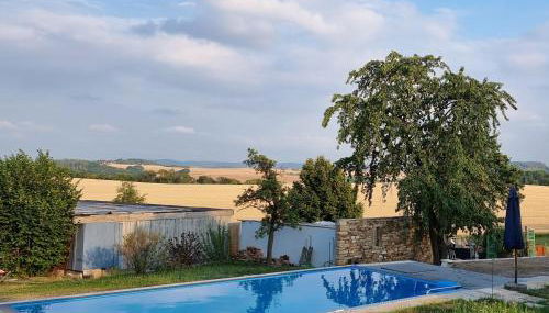 Alte Scheune Rietzschelhof mit Pool - Foto 1