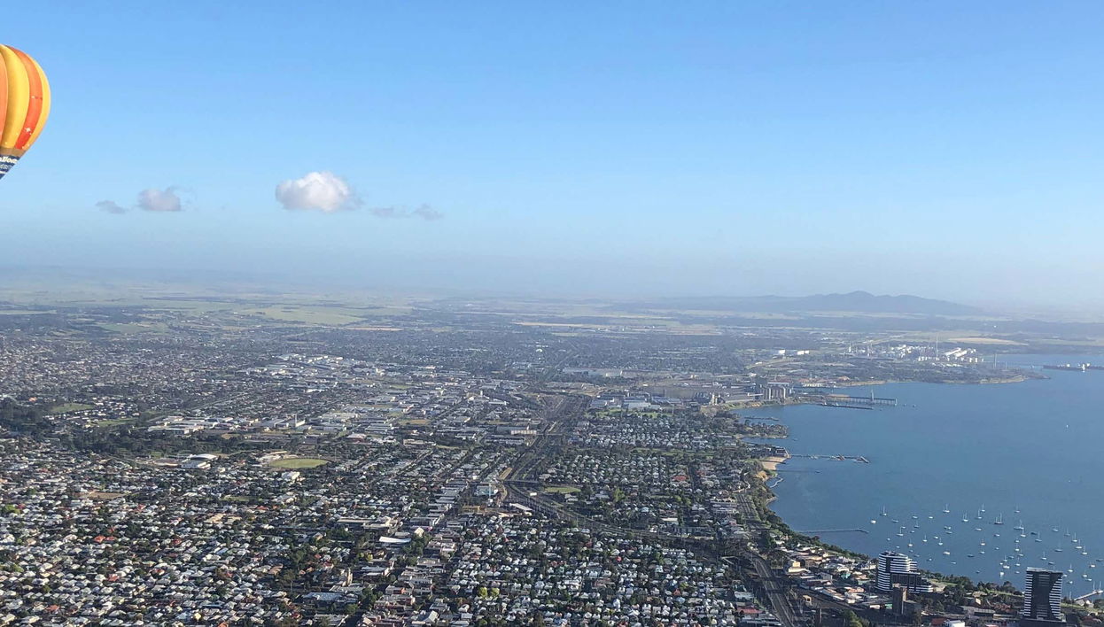 Paseo en globo por Geelong
