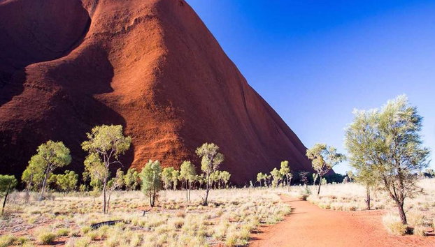 Tour guiado a pie por la base de Uluru por la mañana en grupo reducido - Foto 4