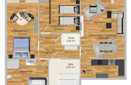 Neu renovierte Ferienwohnung Suseria - Foto 23