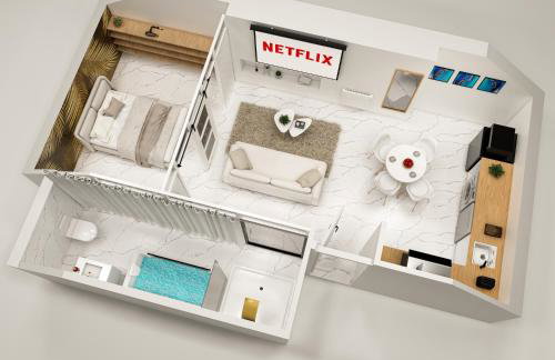 Suite Balnéo hydromassage et rétroprojecteur - Foto 19