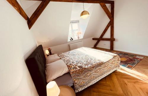 Jugendstil-Altbauwohnung mit Dachterrasse direkt an der Karlsaue - Foto 18