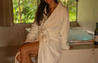 Chalé Canadense com Hidromassagem Pousada Índios Koroados - Foto 2