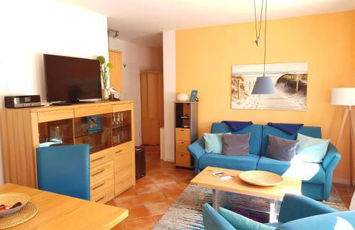 Fewo 7 im Fischerhaus Wintergarten und Terrasse mit Strandkorb - Foto 15