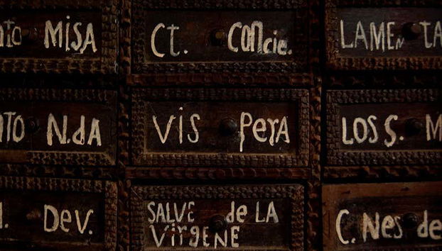 Cofre en la iglesia de San Ignacio