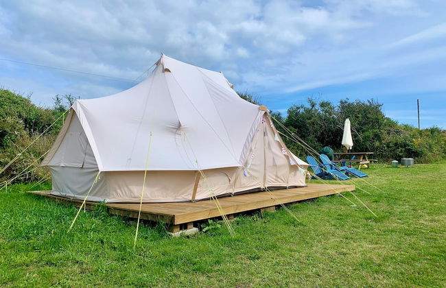 Boutique Luxury Bell Tent Near Torpoint - Foto 20