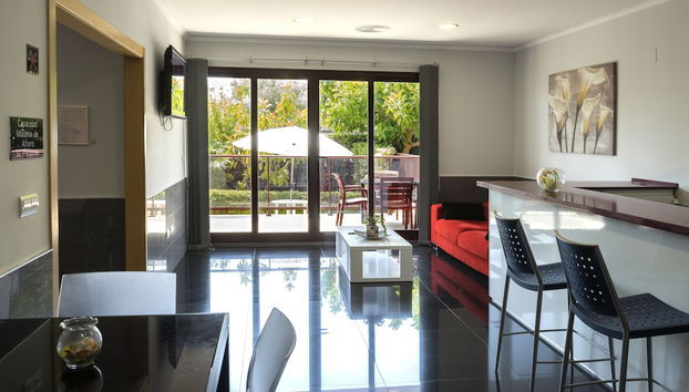 Zona de estar del vestíbulo