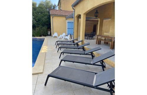 Roquebrun Villa with Pool - Foto 36