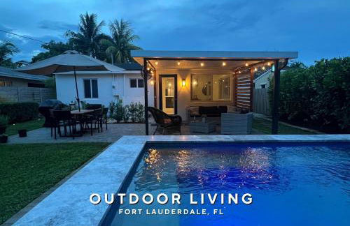 Private Heated Plunge Pool Spa and Secluded Patio - Fort Lauderdale - Foto 23