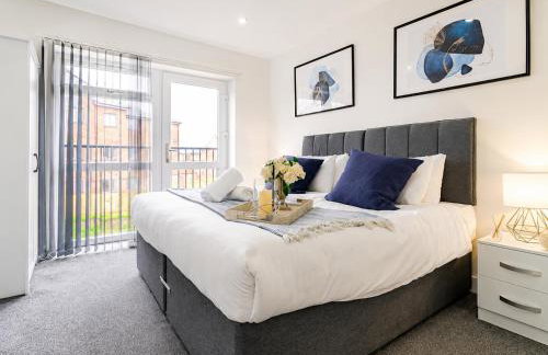 Bridge Court by Sterling Edge - Stylish 1-Bed Apartments with Balcony or Private Garden and Free Onsite Parking - Foto 16