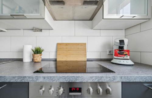 Larooms Merseburg - Apartment NS03 - 2 Zimmer - 4 Betten - Waschmaschine - Parkplatz - Balkon - Foto 15