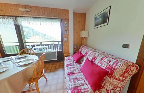 Appartement cosy 5 couchages avec balcon, navette au pied, garage et ménage inclus - Le Grand-Bornand - FR-1-241-198 - Foto 1