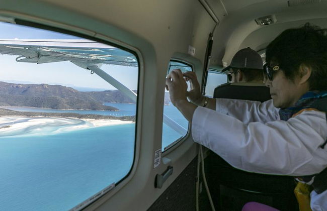 60 Minuten Panoramaflug über Whitehaven Beach, Hill Inlet und Heart Reef - Foto 6