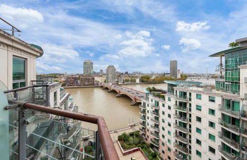 Modern 2 Bed with Balcony & London Eye Views - Foto 25