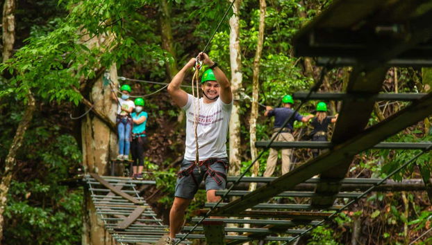 Billet pour le parc d'attraction Rainforest Atlantic - Photo 4, Parc d'aventures Rainforest Pacific