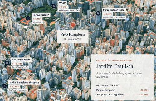 Pivô Pamplona by Viva - Apartamentos novos e espaçosos ao lado da Av Paulista - Photo 20