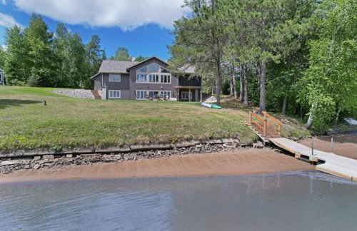 Northwoods WI 6BR Lakefront Cabin Retreat on Lake Nokomis - Minnohawk Lodge - Foto 71