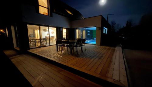 la villa iodée, le confort d une maison neuve équipée d une piscine intérieure chauffée toute l année, très proche des plus belles plages - Foto 4