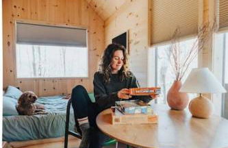 Japandi - Scandinavian Retreat, Mountain View, and 20 Minutes to Asheville - Foto 17