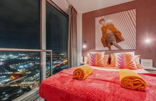 #25 World Famous Rotunda 18th floor skyline views - Near Bullring - Sleeps 4 - "Perfect for contractors and families" - Foto 14
