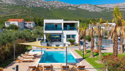 Seaview Villa Stanka with Pool and attached Jacuzzi - Foto 3