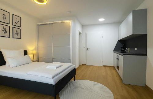 Allgäu Suites - Innenstadt, Schlafzimmer, Küche, Parkplatz möglich, Dachterrasse - Foto 23