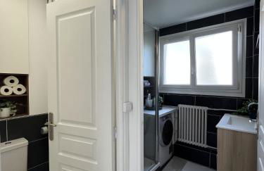 Entire 60m2 apartment - Close to Paris - Parking - Kitchen - 2min RERB - Olympic'24 - Foto 34