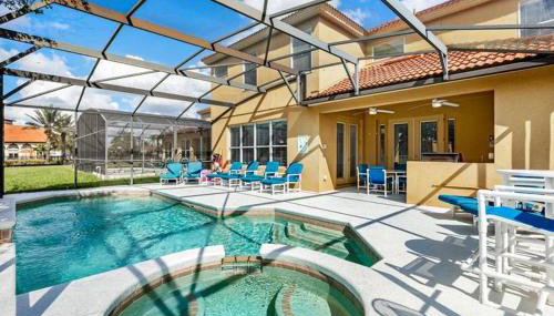 Lakeview 6-Bedroom Retreat with Game Room, Private Pool, Spa & Resort Amenities - Ideal for Families & Groups - Foto 1, sunbed