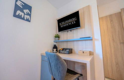 SCHLOSSBERG RESIDENCES - Self Check-In Studios mit Küche am Bodensee & Spieleland - Foto 17