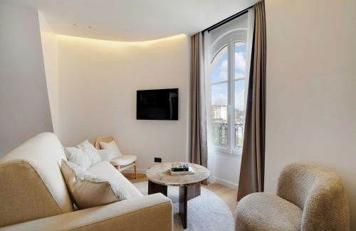 Modern Apt -1br/4p - View Eiffel Tower / Passy - Foto 12