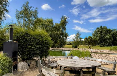 Reetdachhaus mit Schwimmteich in Krienke - Foto 12
