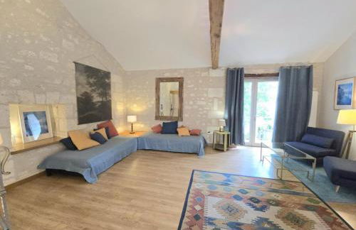 Appartement confortable au cœur de Brantôme, terrasse privée - FR-1-616-487 - Foto 12