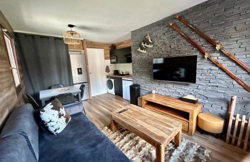 Appartement rénové au pied des pistes avec piscine, sauna, linge inclus et animaux acceptés - Foto 14