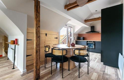 L'art et la matière avec terrasse et deux places de parking privatifs - Foto 5