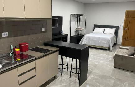 Novo apartamento Studio a poucos passos do Paraguai - Vila Portes - Foto 67